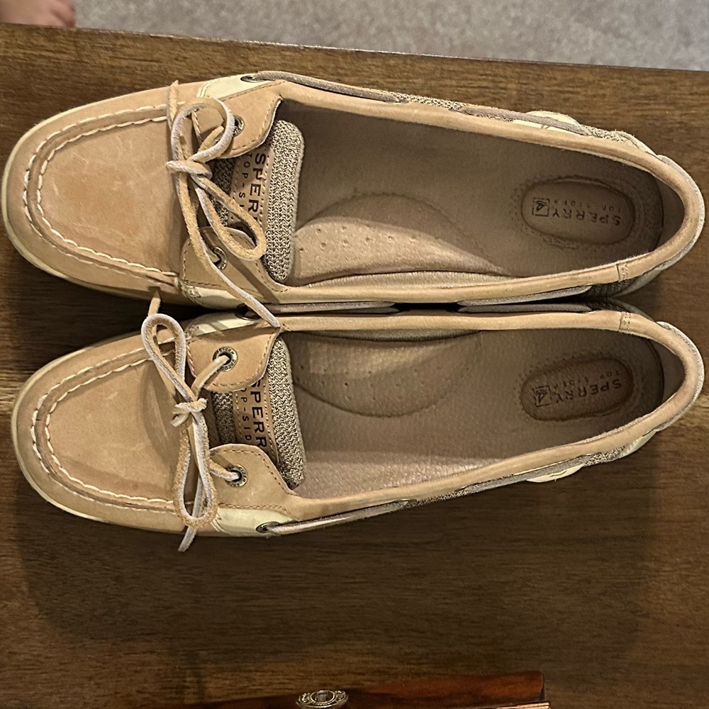 Sperry Top Sider Leather Boat Deck Shoes